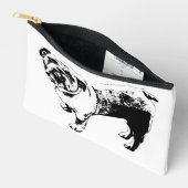 Klare Zips, klare Markierung Zubehörtasche (Offen)