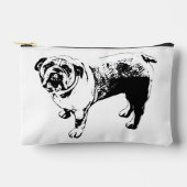 Klare Zips, klare Markierung Zubehörtasche (Vorderseite)