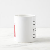 Klären Sie Ihr Firmenlogo Pufferspeicher| des Kaffeetasse (Mittel)