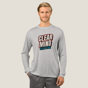 Klarer Kopf, klare Zukunft Tri-Blend Shirt