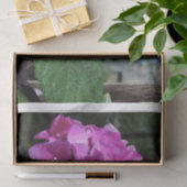 Klarer rosa Hydrangea Seidenpapier (Geschenk)