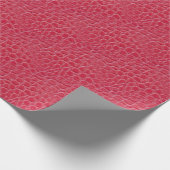 Klarer roter geschenkpapier (Ecke)