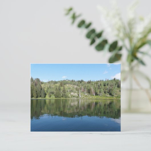 klarer See Postkarte (Stehend Vorderseite)