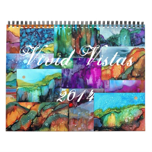 Klarer Wandkalender der Vistas-2014 (Titelbild)