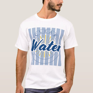Klarer Wasser Sommer Strand Ästhetik T-Shirt