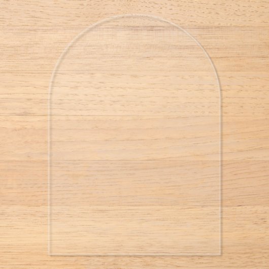 Klarere Acryleinladungen für Sonderveranstaltungen (Vorderseite)