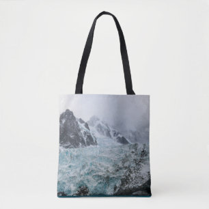 KLARES BLAUES MEER AM BERG TASCHE