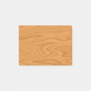 Klares Holz Post-it Klebezettel