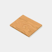 Klares Holz Post-it Klebezettel (angewinkelt)