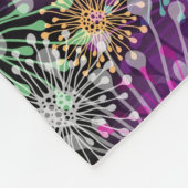 Klares pickeliges Muster Fleecedecke (Ecke)