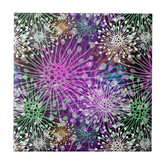 Klares pickeliges Muster Fliese (Vorderseite)