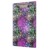 Klares pickeliges Muster Klemmbrett (Links)