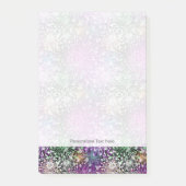 Klares pickeliges Muster Post-it Klebezettel (Vorderseite)