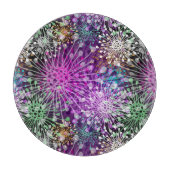 Klares pickeliges Muster Schneidebrett (Vorderseite)