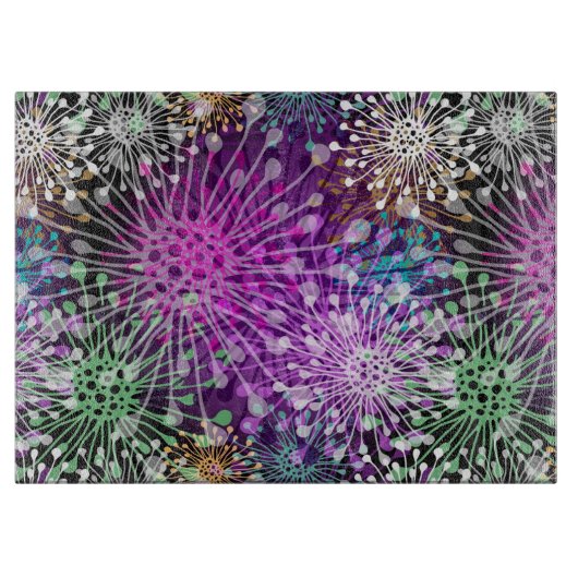 Klares pickeliges Muster Schneidebrett (Vorderseite)