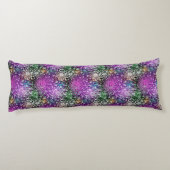 Klares pickeliges Muster Seitenschläferkissen (Rückseite)