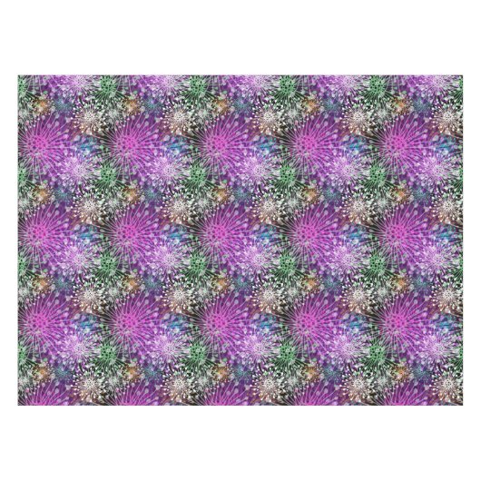 Klares pickeliges Muster Tischdecke (Vorderseite (Horizontal))