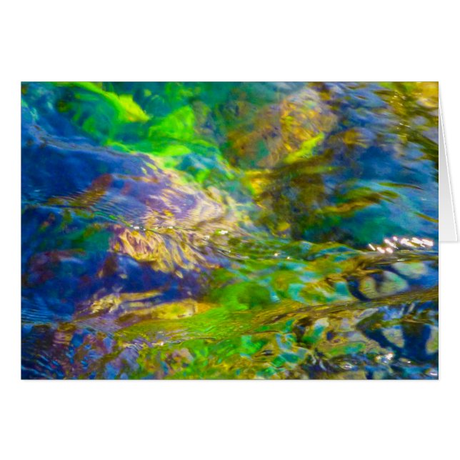 Klares Quellenwasser (Vorderseite (Horizontal))