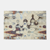 Klares Retro Muster Fußmatte (Vorderseite)