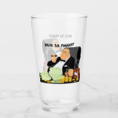 Klares Trinkglas Whiskey Glass Glas (Vorderseite)