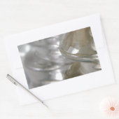 Klarglas-Isolatoren Rechteckiger Aufkleber (Umschlag)