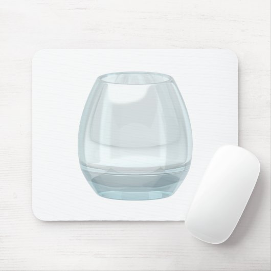 Klarglas Mousepad (Mit Mouse)