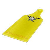 Klarglas Schneidebrett (Ecke)