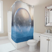 Klarglaskugel Duschvorhang (Beispiel)