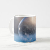 Klarglaskugel Kaffeetasse (Vorderseite Links)