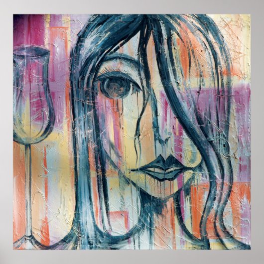 Klarglasstau Poster (Vorne)