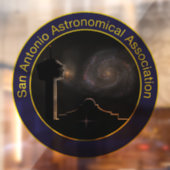 Klarglasverkleidung des SAAA-Logos Fensteraufkleber (Blatt 2)