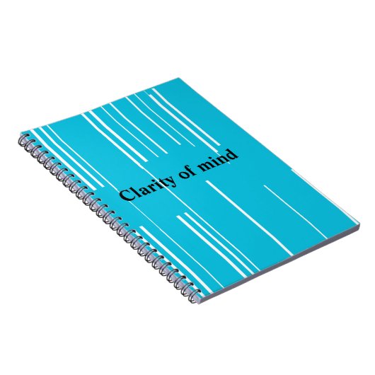 Klarheit des Geistes Notizblock (Rechte Seite)