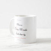 Klarheit Kaffeetasse (Vorderseite Links)