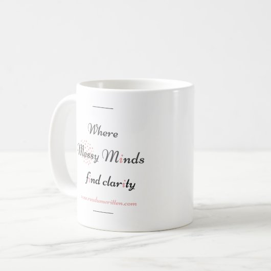 Klarheit Kaffeetasse (Vorderseite Links)