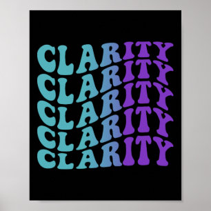 Klarheit Suizidprävention Psychische Gesundheit Be Poster