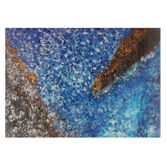 "Klarheits-" Glasschneiden-Brett Schneidebrett (Vorderseite)