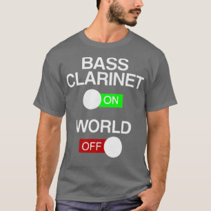 Klarinette auf der Welt T-Shirt