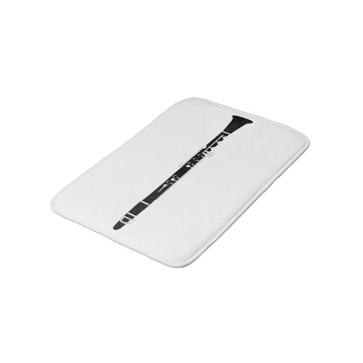 Klarinette Badematte (Schrägansicht)