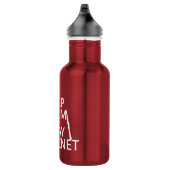 Klarinette Behalten (Hintergrundfarbe) Edelstahlflasche (Rechts)