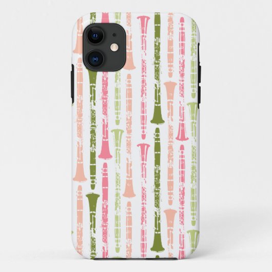 Klarinette Case-Mate iPhone Hülle (Rückseite)