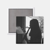 Klarinette durch Licht Magnet (Vorderseite/Rückseite)