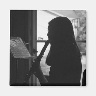 Klarinette durch Licht Magnet