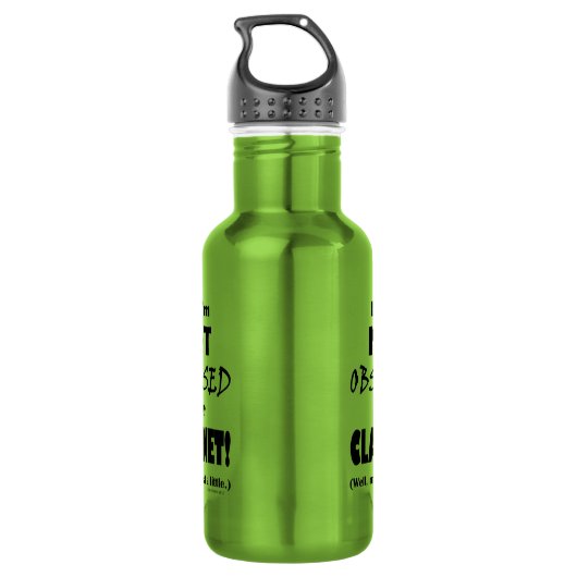 Klarinette Edelstahlflasche (Rückseite)