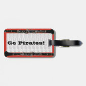 Klarinette Gepäckanhänger (Rückseite horizontal)