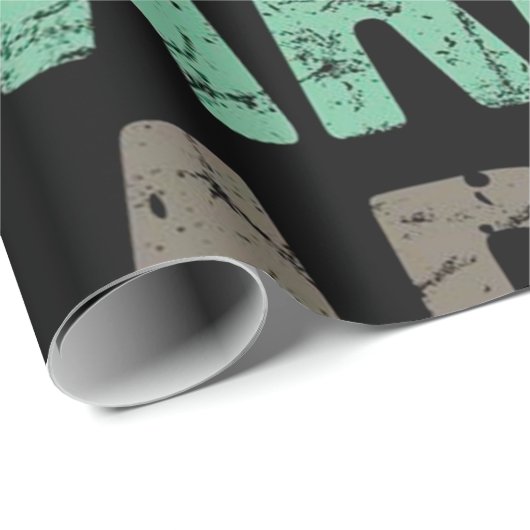 Klarinette Geschenkpapier (Rolleneckpunkt)