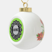 Klarinette ist am besten keramik Kugel-Ornament (Rechts)