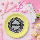 Klarinette ist am besten pappteller (Party)