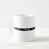 Klarinette Kaffeetasse (Vorderseite Links)