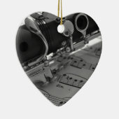 Klarinette Keramikornament (Rechts)