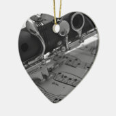 Klarinette Keramikornament (Links)